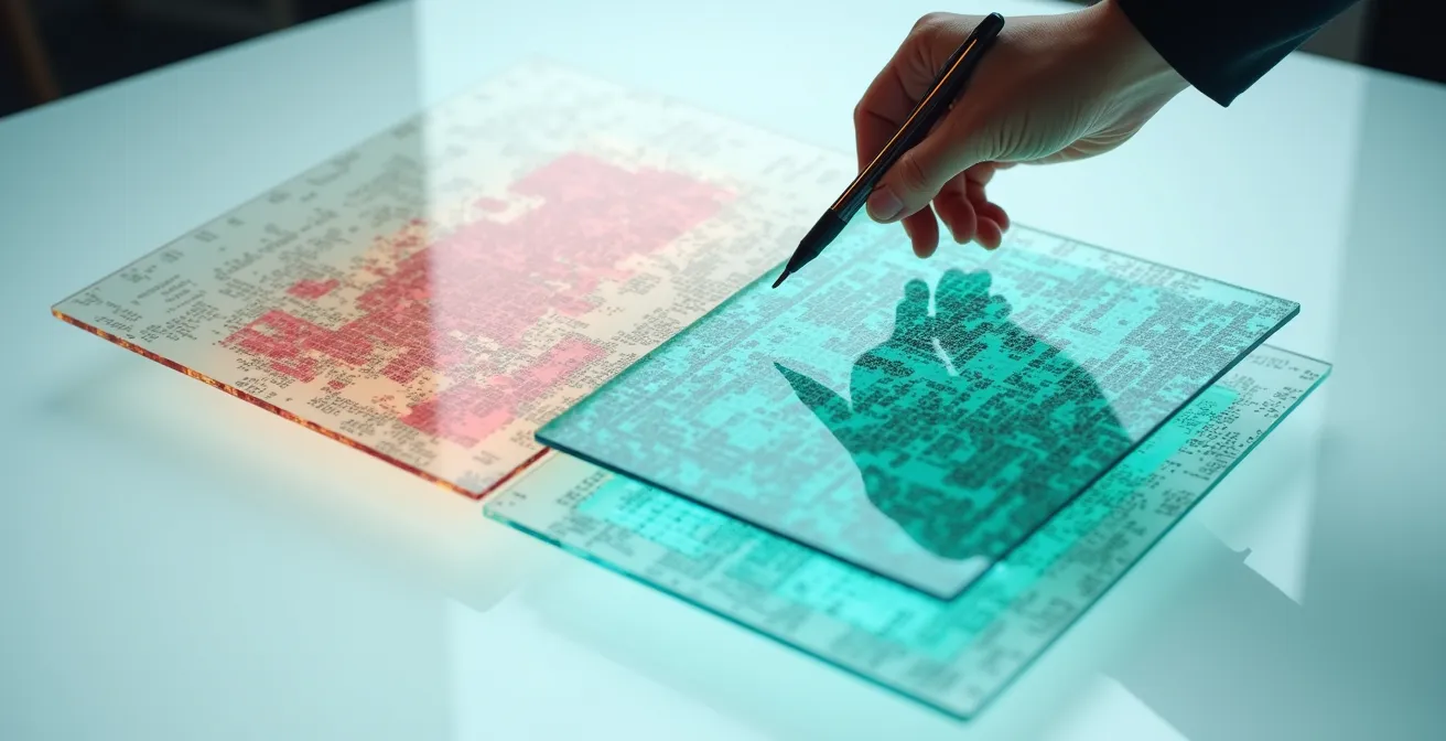 Abstract data visualization showing migration patterns across US map